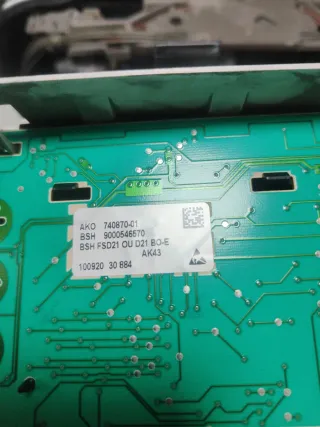 Placa Control Lavadora Secadora Bosch Logixx 7/4
