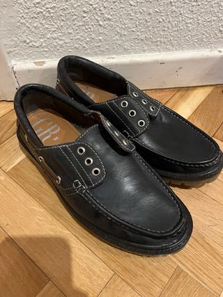 Zapatos náuticos Gorila Talla 40 Negros