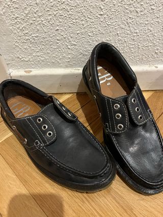 Zapatos náuticos Gorila Talla 40 Negros