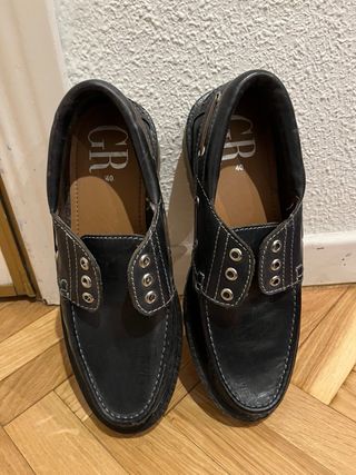 Zapatos náuticos Gorila Talla 40 Negros