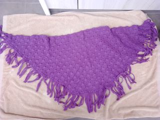 2 sciarpe fatte a mano