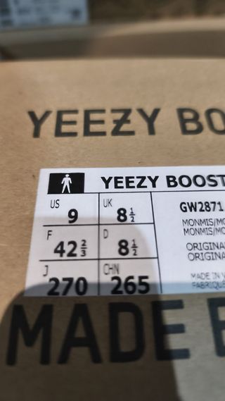 Adidas Yeezy Boost 350 V2 Mono Mist Beige/Gris