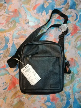 Bolso bandolera Springfield negro unisex
