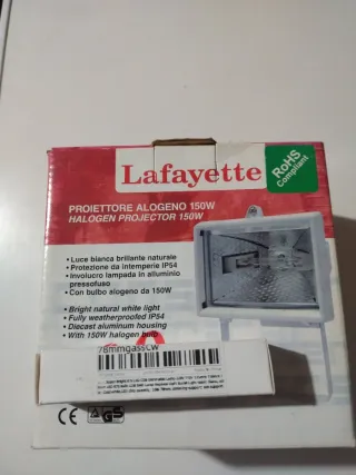 Faretto Proiettore con Lampada LED