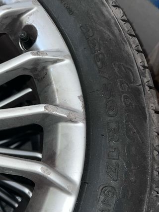 Llantas Audi A4 Sline_ 17_225 2 neumáticos nuevos