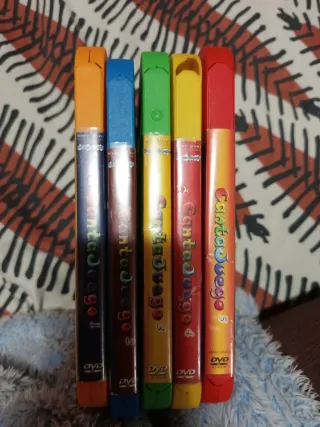 Pack Cantajuego DVD + CD (Números 1-5)