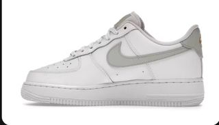 Nike Air Force 1 Low Blancas Grises Doradas
