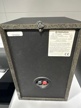 Altavoces Pioneer S-P260 Negros