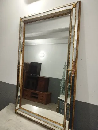 Espejo Veneciano Dorado