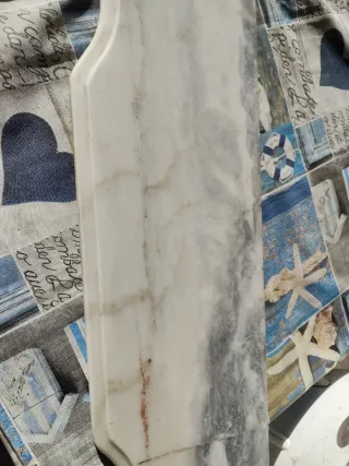 Consola Bronce Mármol Veteado 2cm