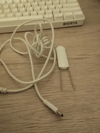 Teclado y Ratón Inalámbricos Blancos