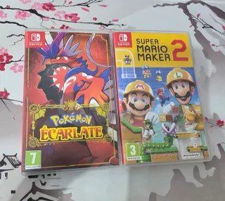 Pokémon Escarlata y Super Mario Maker 2