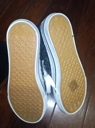 Botas brillantes animal print talla 38 nuevas