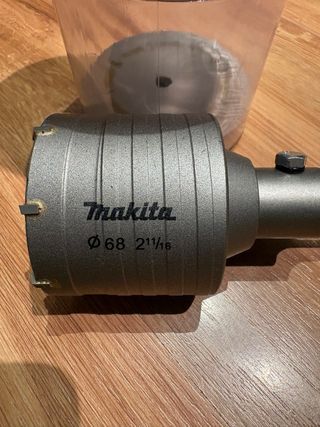 Corona Hormigón,diamante,Makita Ø68 2 11/16