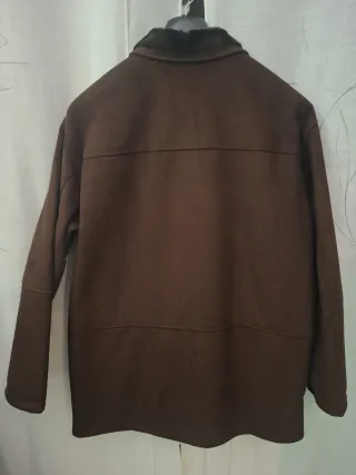 Montone scamosciato uomo marrone