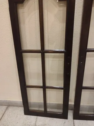 Ventanas vintage madera y cristal