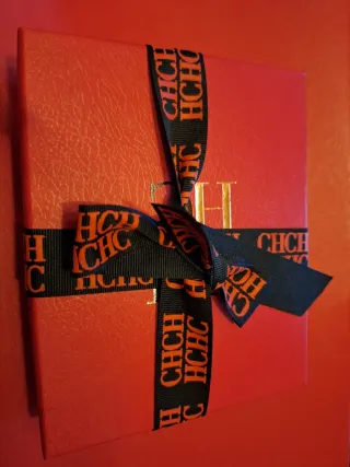 Cartera Carolina Herrera Roja. Impecable.