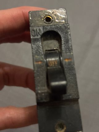 Interruptor de luz clásico