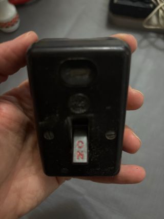 Interruptor de luz clásico