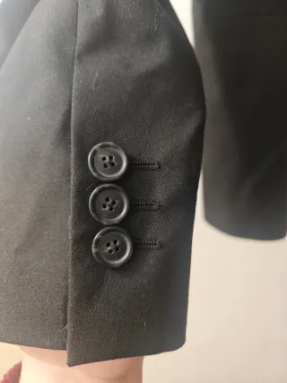 Americana / Blazer Zara Negra Hombre