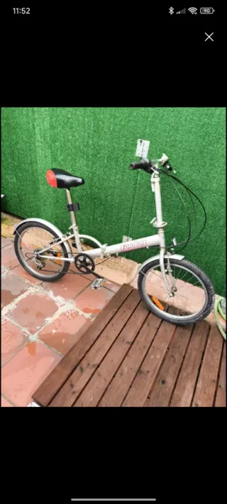 ALQUILER Bicicleta Plegable aluminio