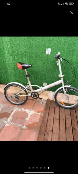ALQUILER Bicicleta Plegable aluminio