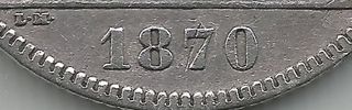 DR86. 2 PTAS PLATA ESPAÑA 1870 (18-74) DEM