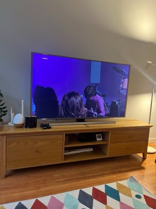 Mueble TV madera maciza