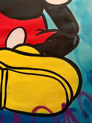 Obra Original Mickey Mouse Certificada