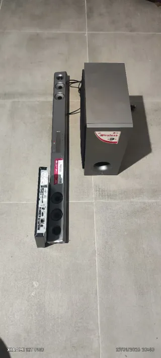 LG Blu-ray y Barra de Sonido