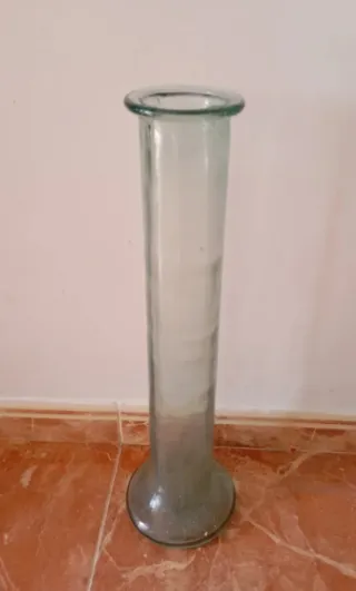 Jarrón de vidrio alto 57 cm
