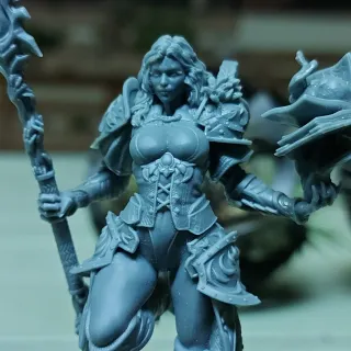 Figura de hechicera 12cm