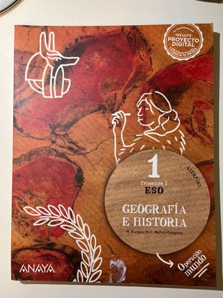 Libro geografía e Historia 1ºESO