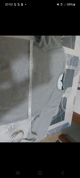 Maglia felpata grigia unisex