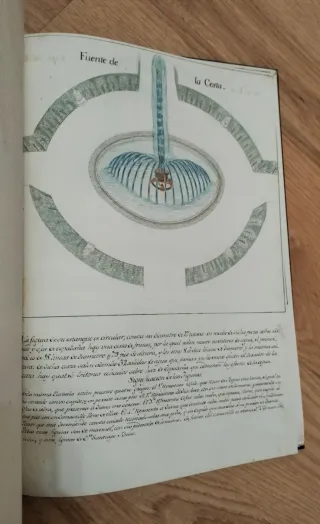 FUENTES REAL SITIO DE SAN ILDEFONSO LIBRO FACSIMIL