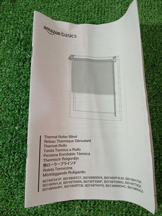 Amazon Basics Estor enrollable 56x150