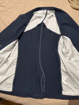 Americana niño azul