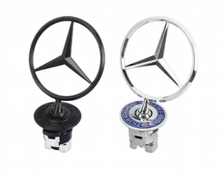 LOGO CAPO MERCEDES W202 W212 NEGRO