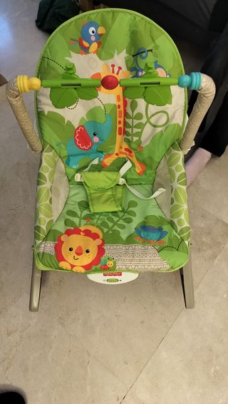 Hamaca bebé vibración jungla