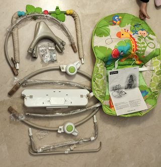 Hamaca bebé vibración jungla