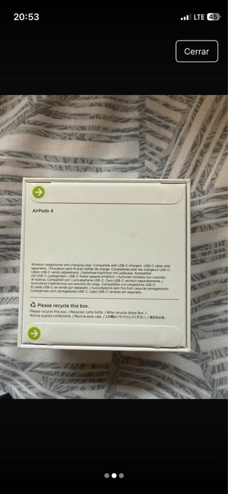 Airpods Apple Blancos