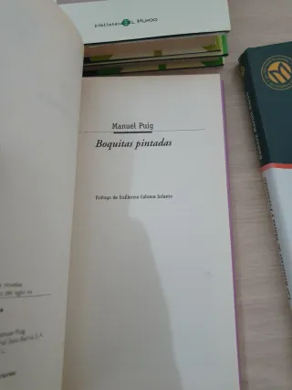 Boquitas pintadas. Manuel Puig