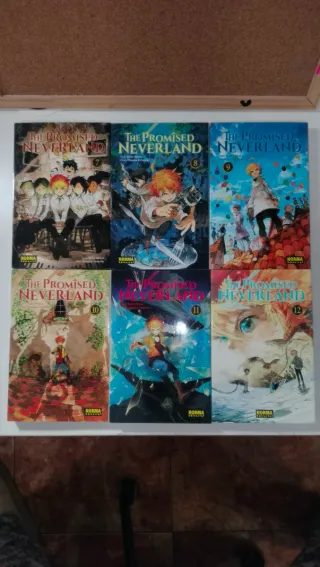 The Promised Neverland  mangas del 1 al 12
