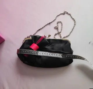 Bolso de fiesta con lazo y tul SOLO ENVIO