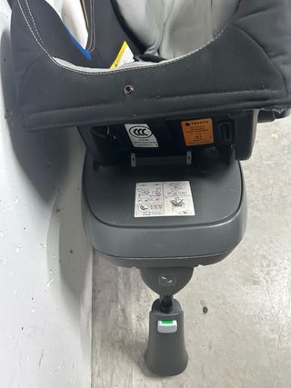 Portabebé I-Size Audi 0-15 meses+Isofix.Silla coch