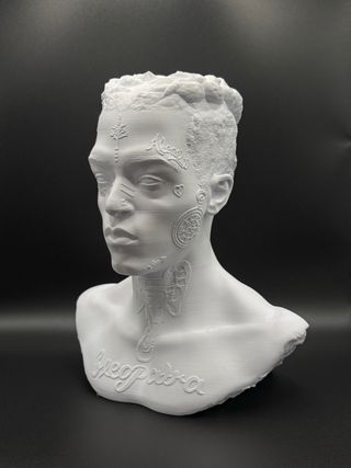 Xxxtentacion rap stampa 3D, altezza 25cm