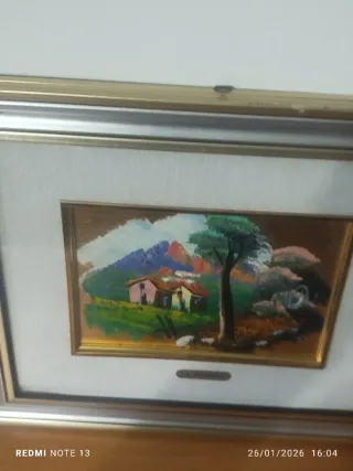 Quadro stampa anni 40/50 C. d'arte vintage