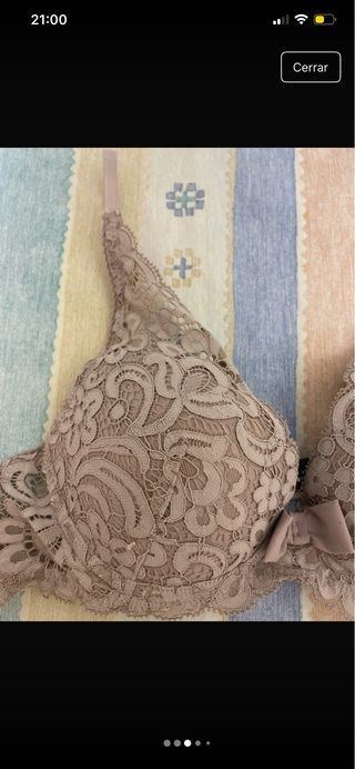 Sujetador Push up encaje Etam 85B