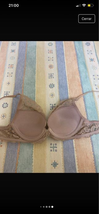 Sujetador Push up encaje Etam 85B