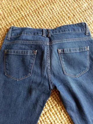 Vaqueros rectos mujer talla S